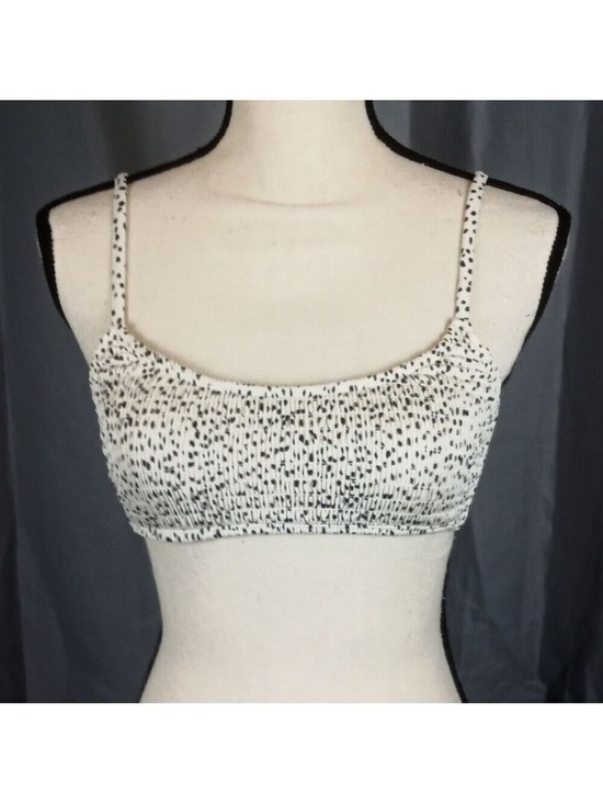 Xhilaration Other - Xhilaration Bikini Top. Black and White Spotted, Size M